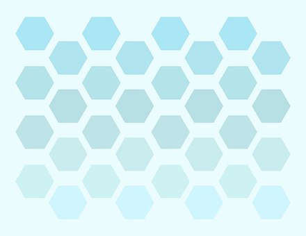 Hexágono, Geométrico, Patrón, Diseño