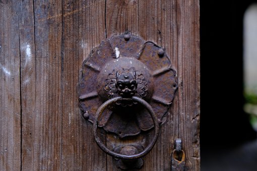 Free Door Knocker Wooden photo and picture