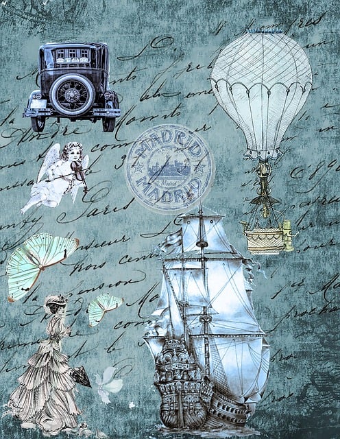 Free vintage parchment old document illustration
