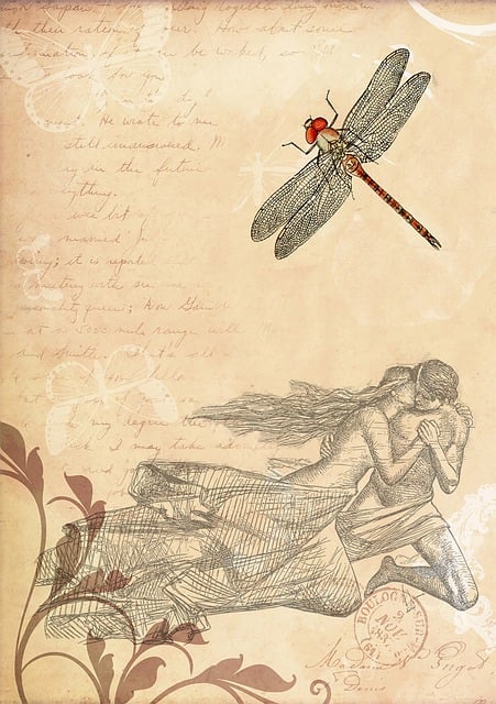 Free vintage parchment old document illustration