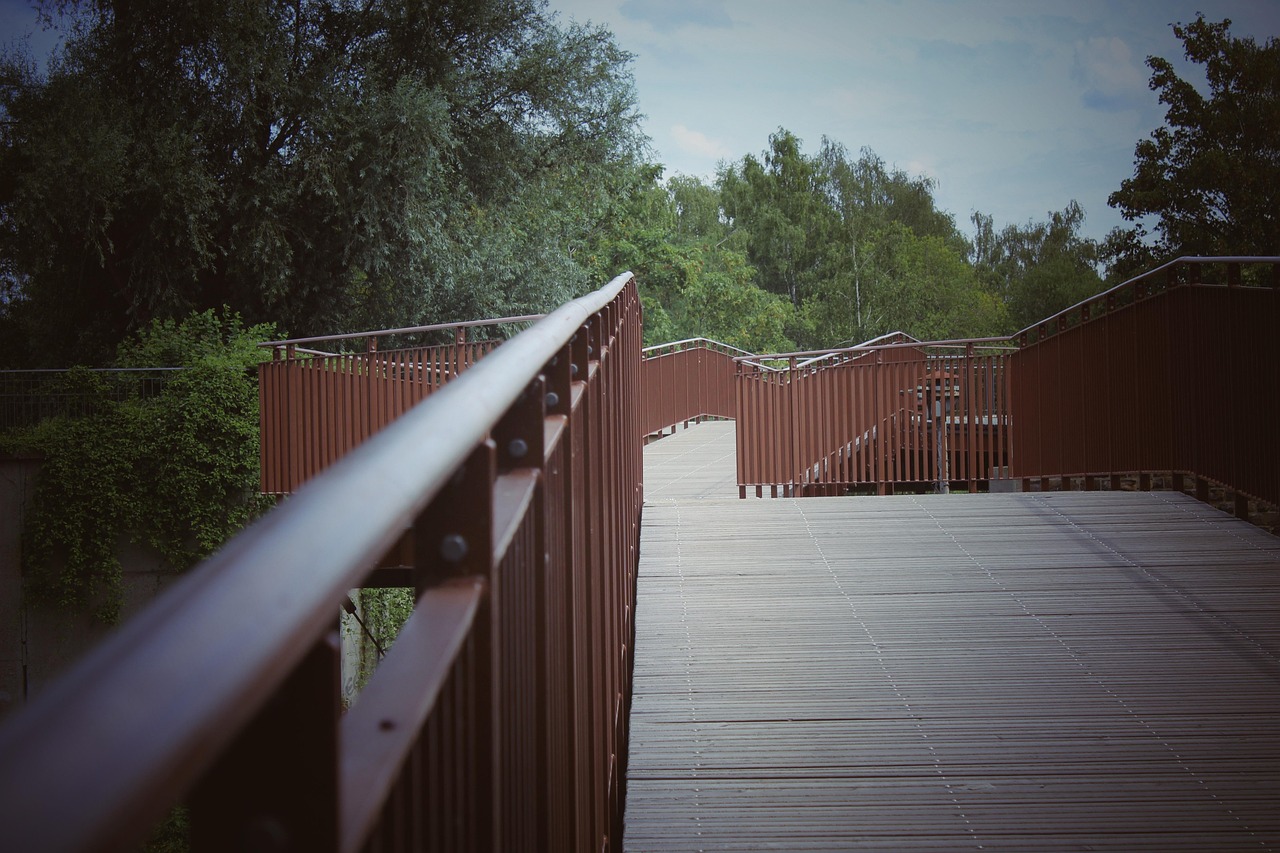 Free Bridge Wooden Bridge photo and picture
