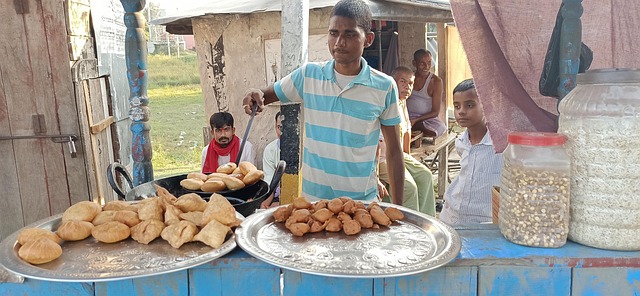 Comida Del Pueblo De La India