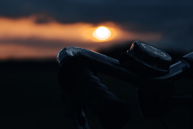 Free Bicycle Sunset photo and picture