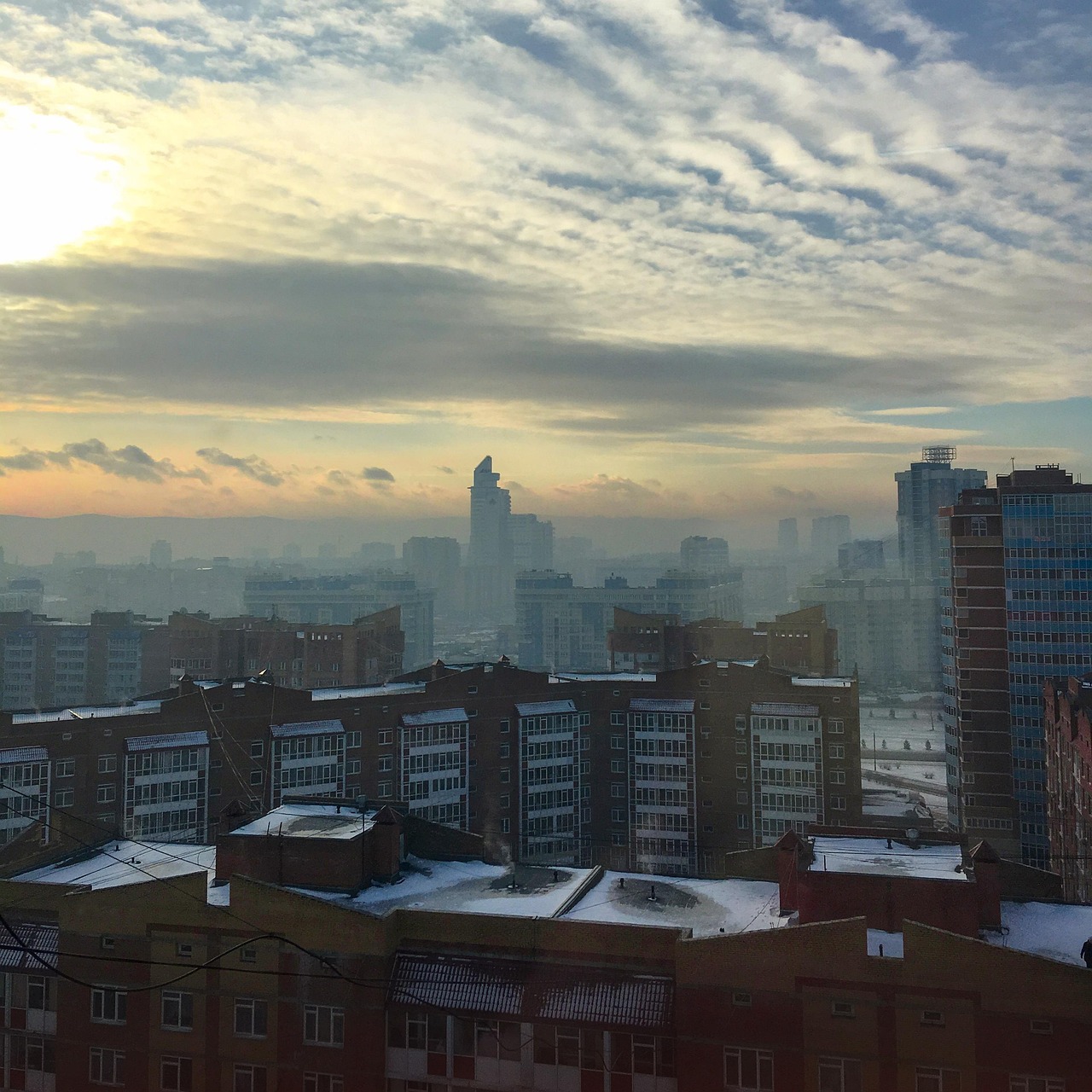 城市 有雾的 日落 - Pixabay上的免费照片 - Pixabay