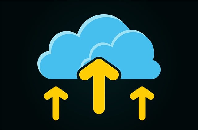Free weather clouds up illustration
