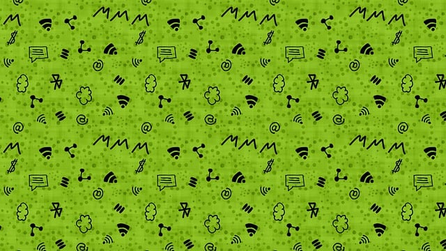 Free internet wifi green illustration