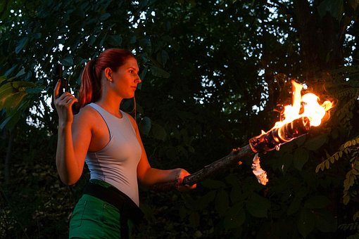 Frau, Charakter, Cosplay, Grabräuber
