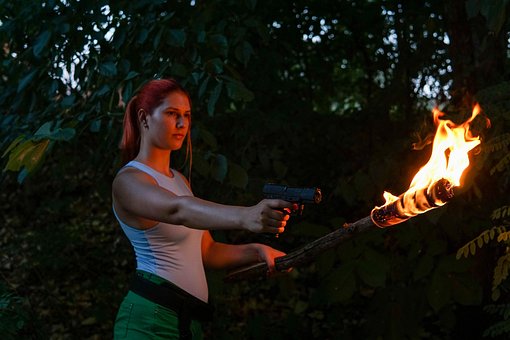 Frau, Charakter, Cosplay, Grabräuber
