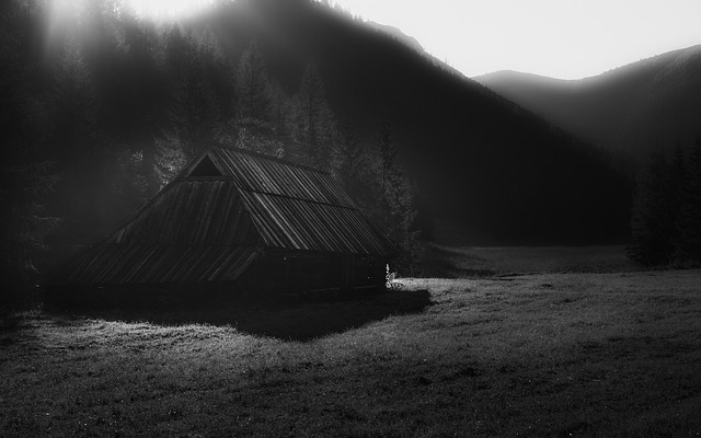 Náladový, Temný, Krajina, Příroda