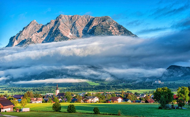 Free Mountain Clouds photo and picture
