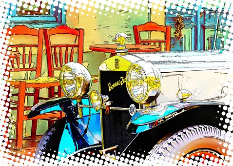 Free Pop Art Vintage illustration and picture