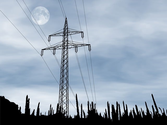 Free power lines voltage electricity illustration