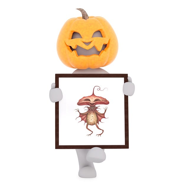 Free halloween pumpkin picture illustration