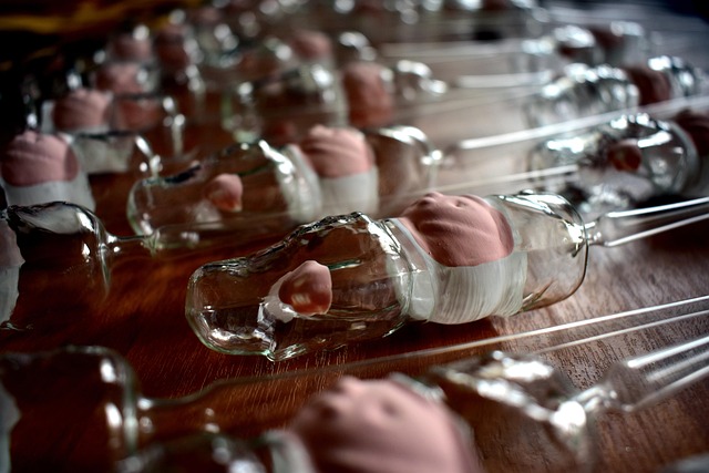 glass, toy, christmas decoration, ornament, decoration, christmas, transparent, figure, factory, closeup