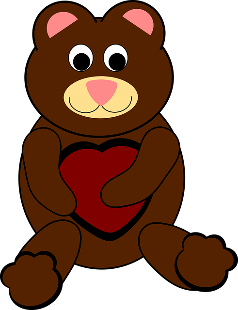 Oso De Peluche, Soportar, Peluche