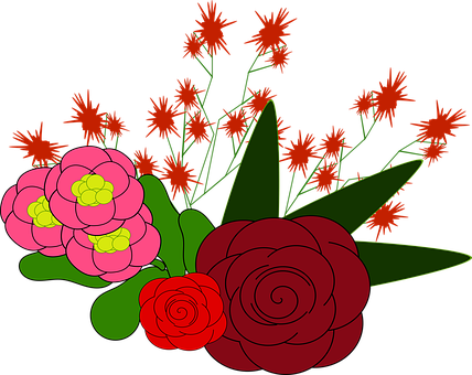Flores, Rosas, Ramo, Flora, Naturaleza