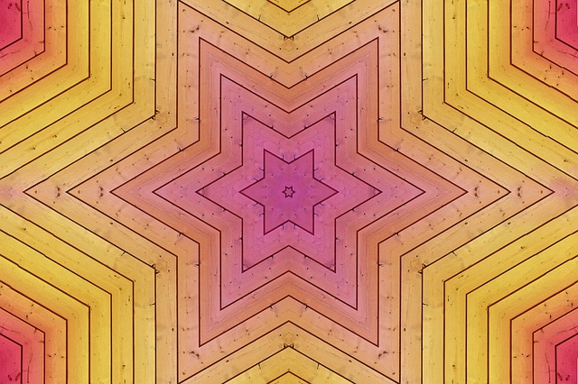 Mandala, Rosette, Hintergrund, Muster