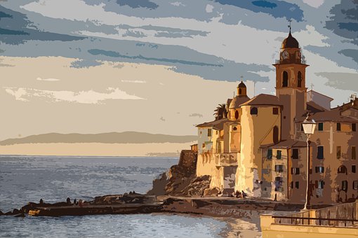 Free Sea Building illustration and picture