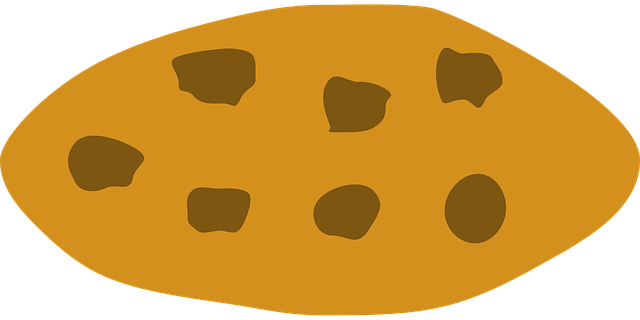 Free cookie chocolate chip cookie dessert vector