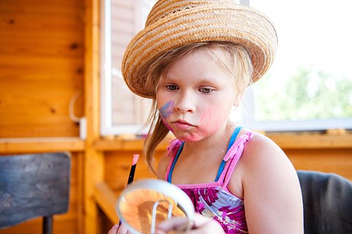 Free Girl Painting photo and picture