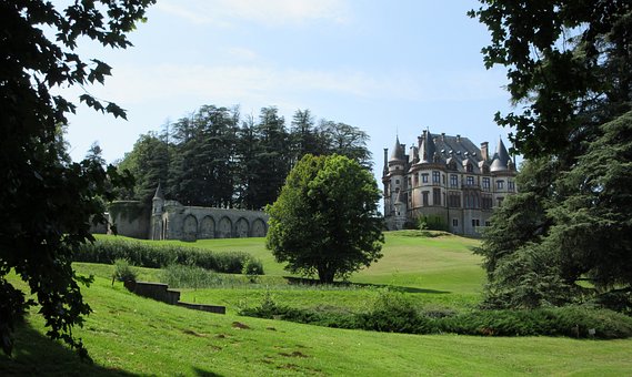 Zámok, Hrad, Park, Krajina, Architektúra