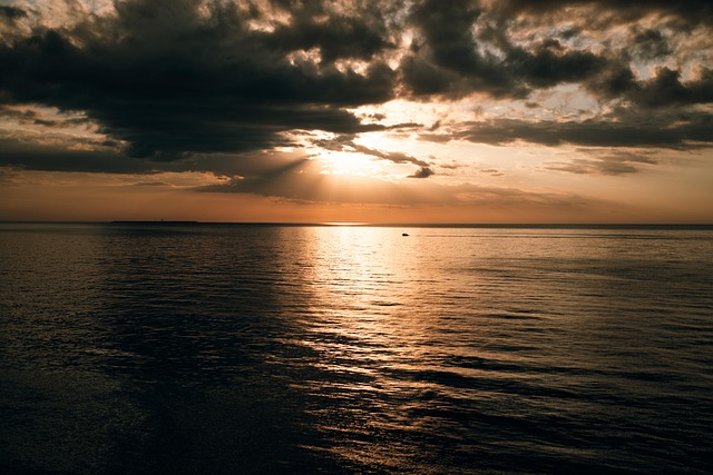 Strand, Hav, Natur, Ocean, Solnedgang