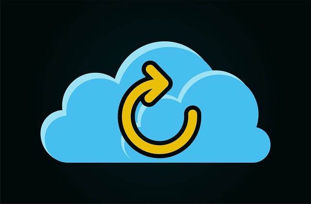 Free cloud refresh symbol illustration