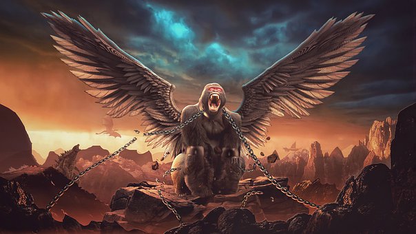 Free Gorilla King Kong illustration and picture