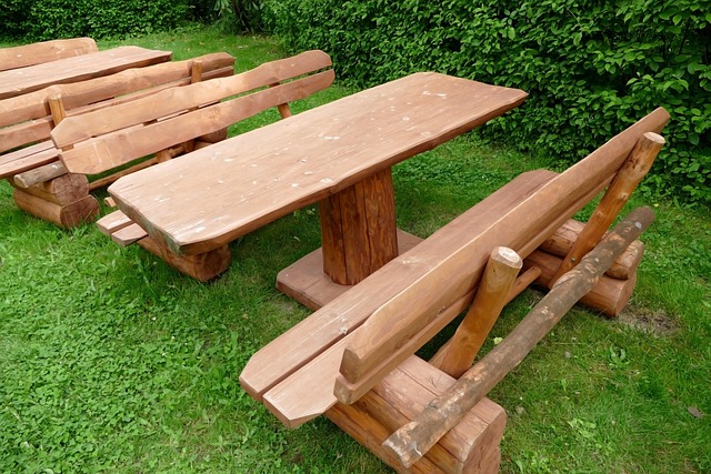 Free Bank Garden Bench photo and picture