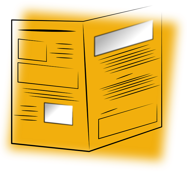 Free newspaper paper icon illustration
