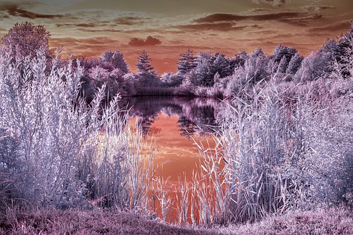 Download free HD stock image of Infrared Lake Free Infrared Lake photo and picture