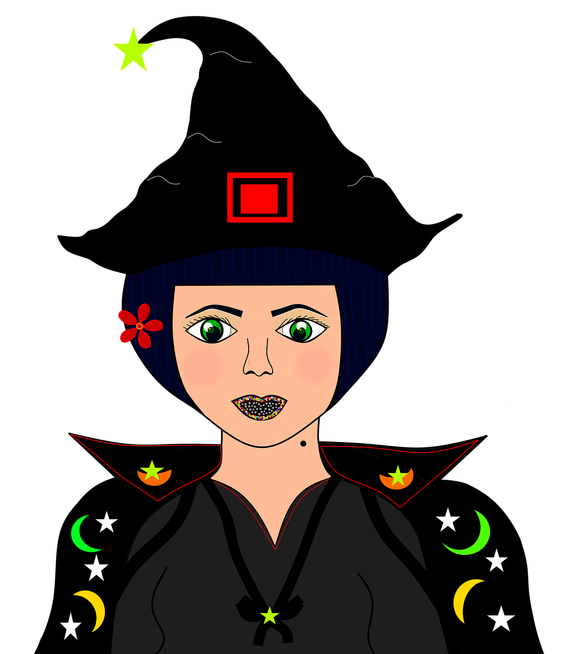 Download halloween witch fantasy royalty free stock illustration