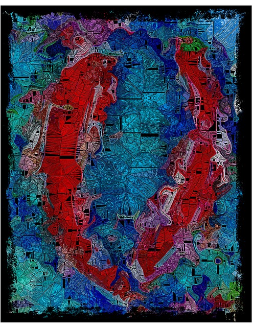 Koi, Koi Fisk, Maleri, Fisk, Tegning