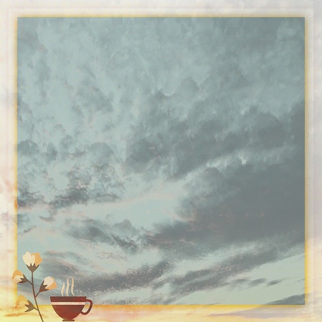Free cup of coffee good morning breakfast illustration