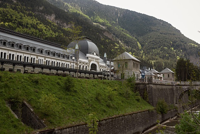 Free Landscape Canfranc Station photo and picture