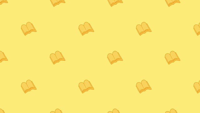 Livro, Amarelo, Fundo, Padronizar