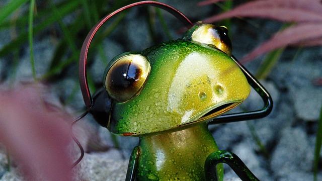 Free Frog Garden Ornament photo and picture