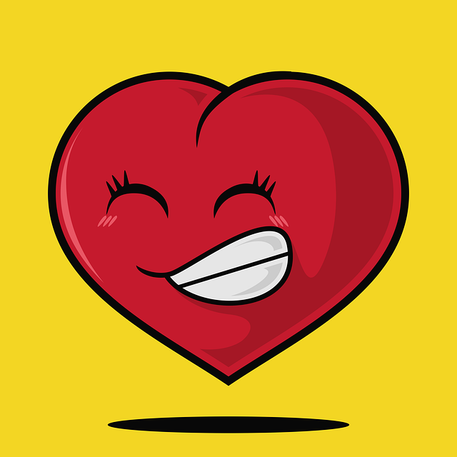Free heart smile love illustration