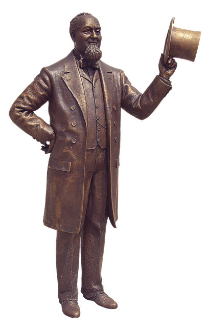Free man monument sculpture illustration
