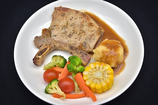 Free Pork Chops Dish photo and picture