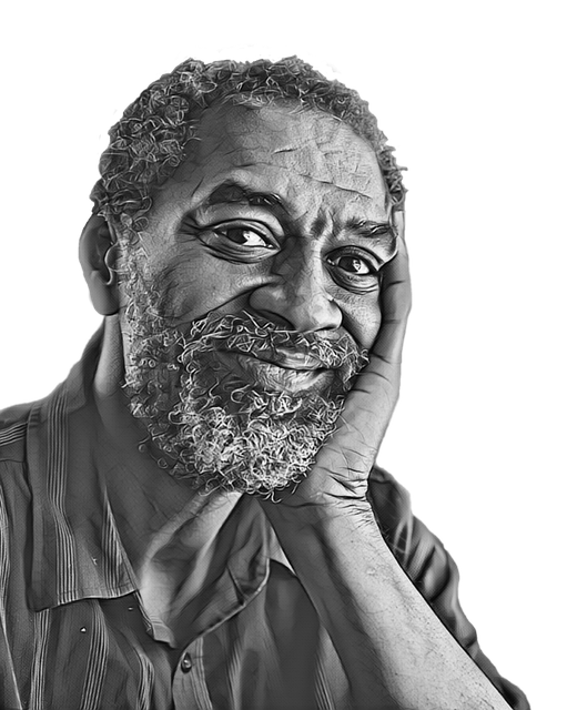 Free old man elderly man portrait illustration