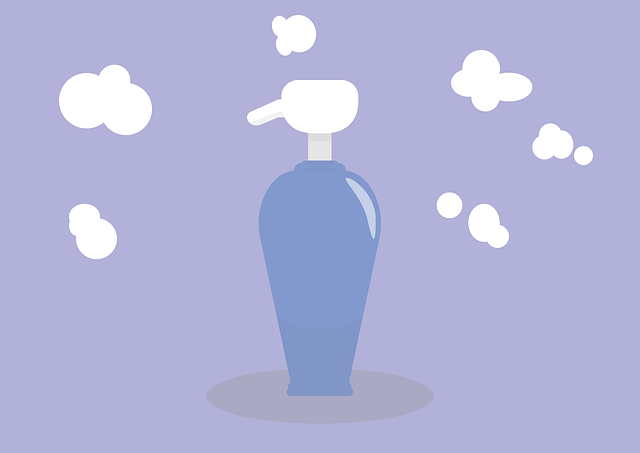Free shampoo bottle bath vector