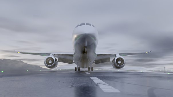 Free Airplane Takeoff illustration and picture
