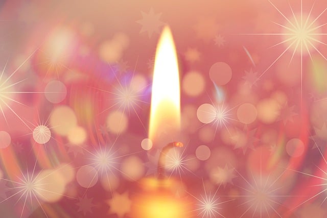 Free flame candle light illustration