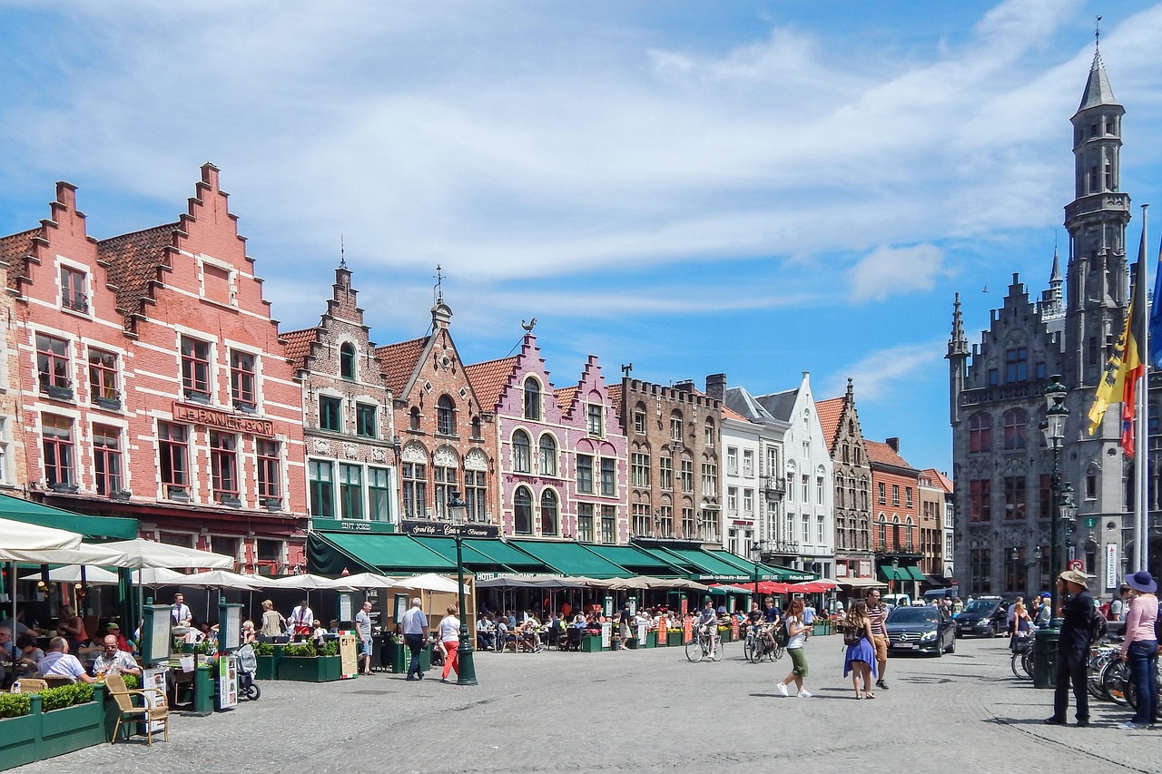 Bruges Market Square City Free Photo On Pixabay Pixabay