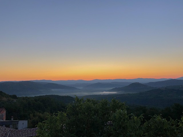 Free Sunrise Mountains photo and picture