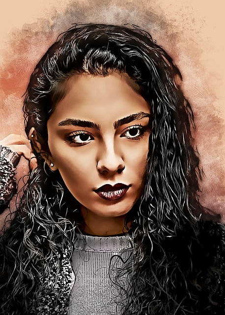 Free Woman Face illustration and picture