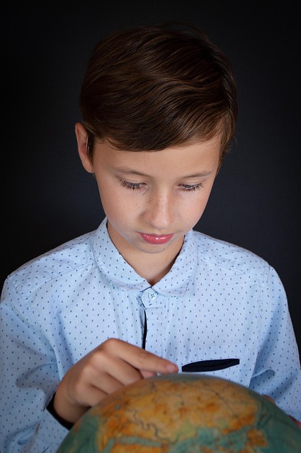 boy, the globe, world map, baby, explore, continents, countries, geography, geography lessons, portrait, boy with globe, child with globe, peace, land, kids, planet, border, future, to learn, journey