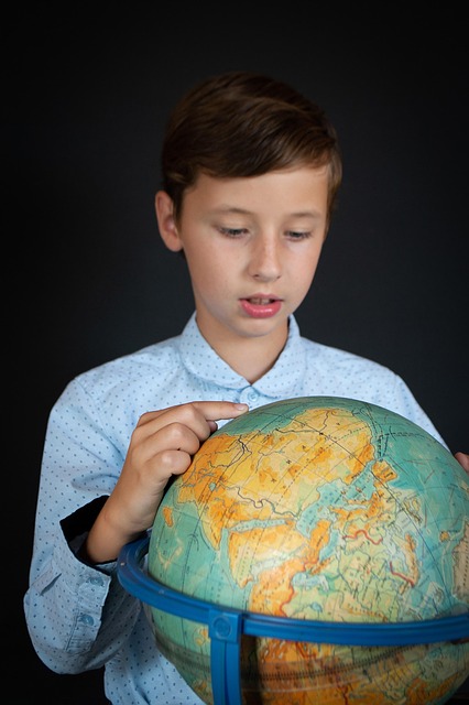 boy, the globe, world map, baby, explore, continents, countries, geography, geography lessons, portrait, boy with globe, child with globe, peace, land, kids, planet, border, future, to learn, journey, school