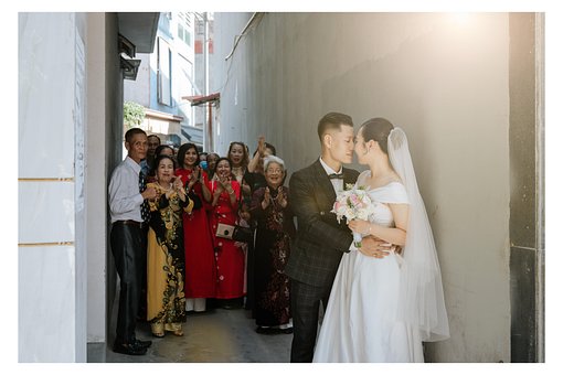 Hochzeit, Glücklich, Jahrgang, Flow, Ehe